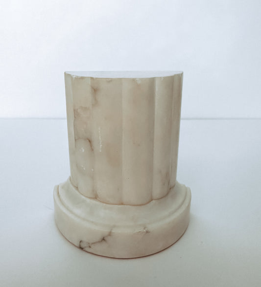 Marble Column Bookend
