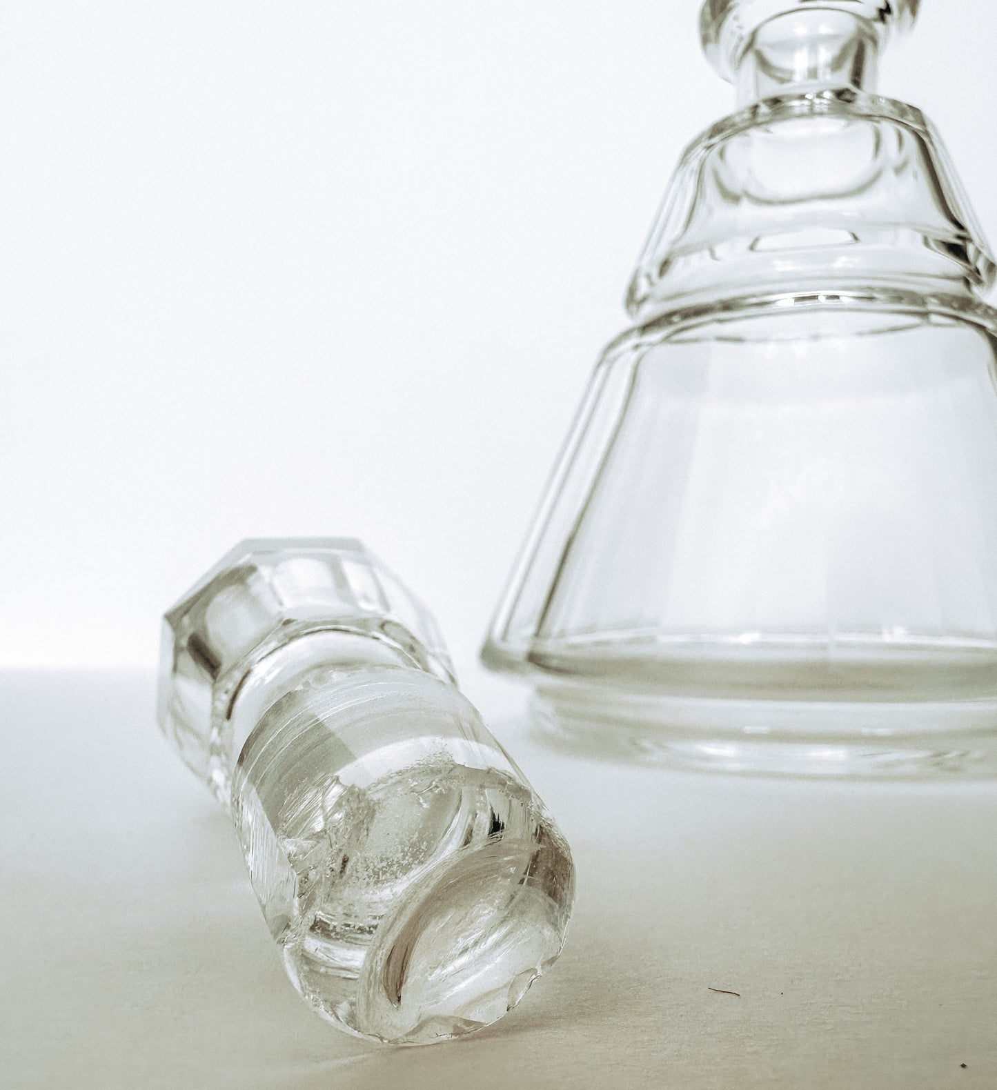 Vintage Glass Decanter
