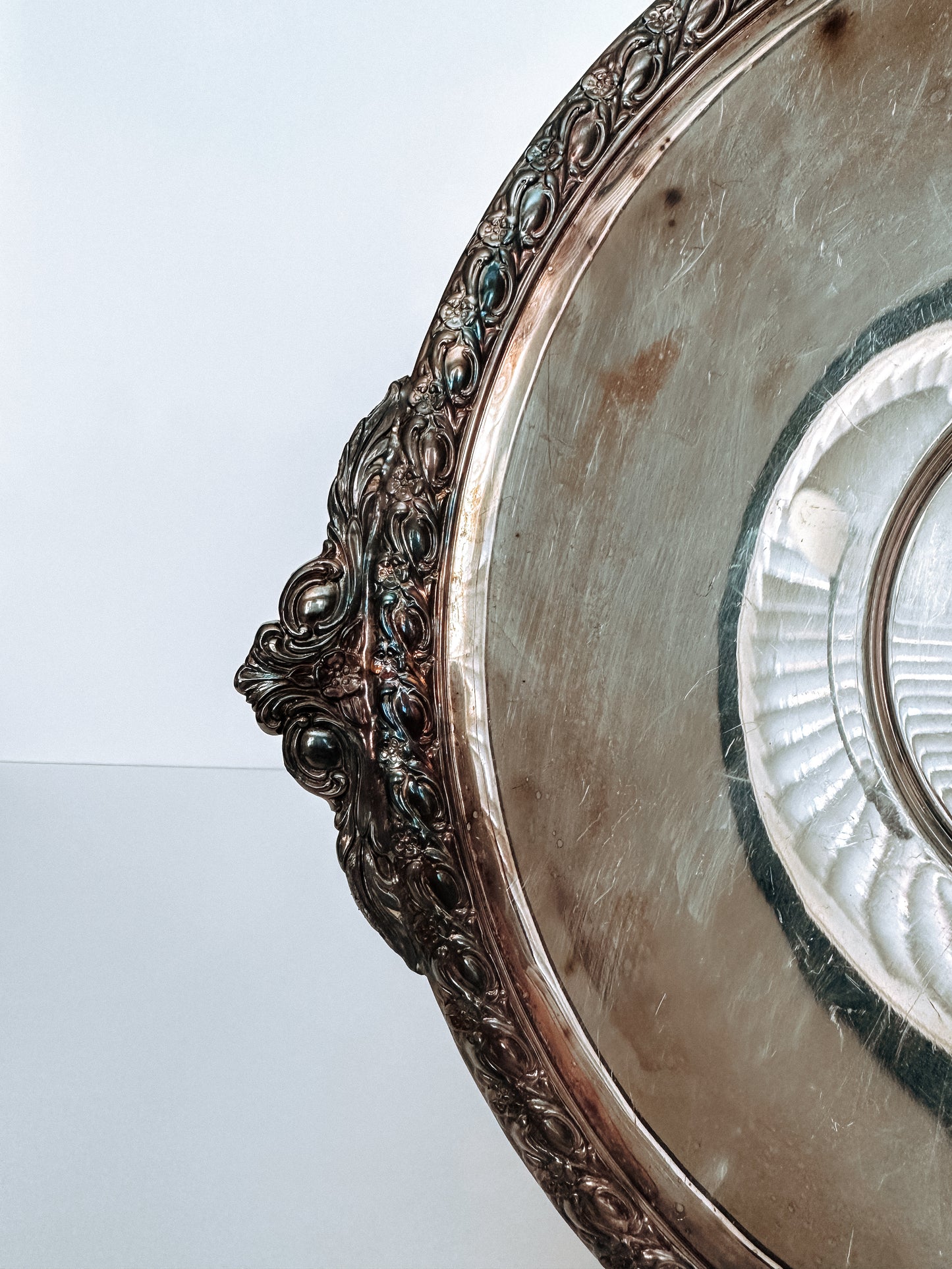 Vintage Silver Tray