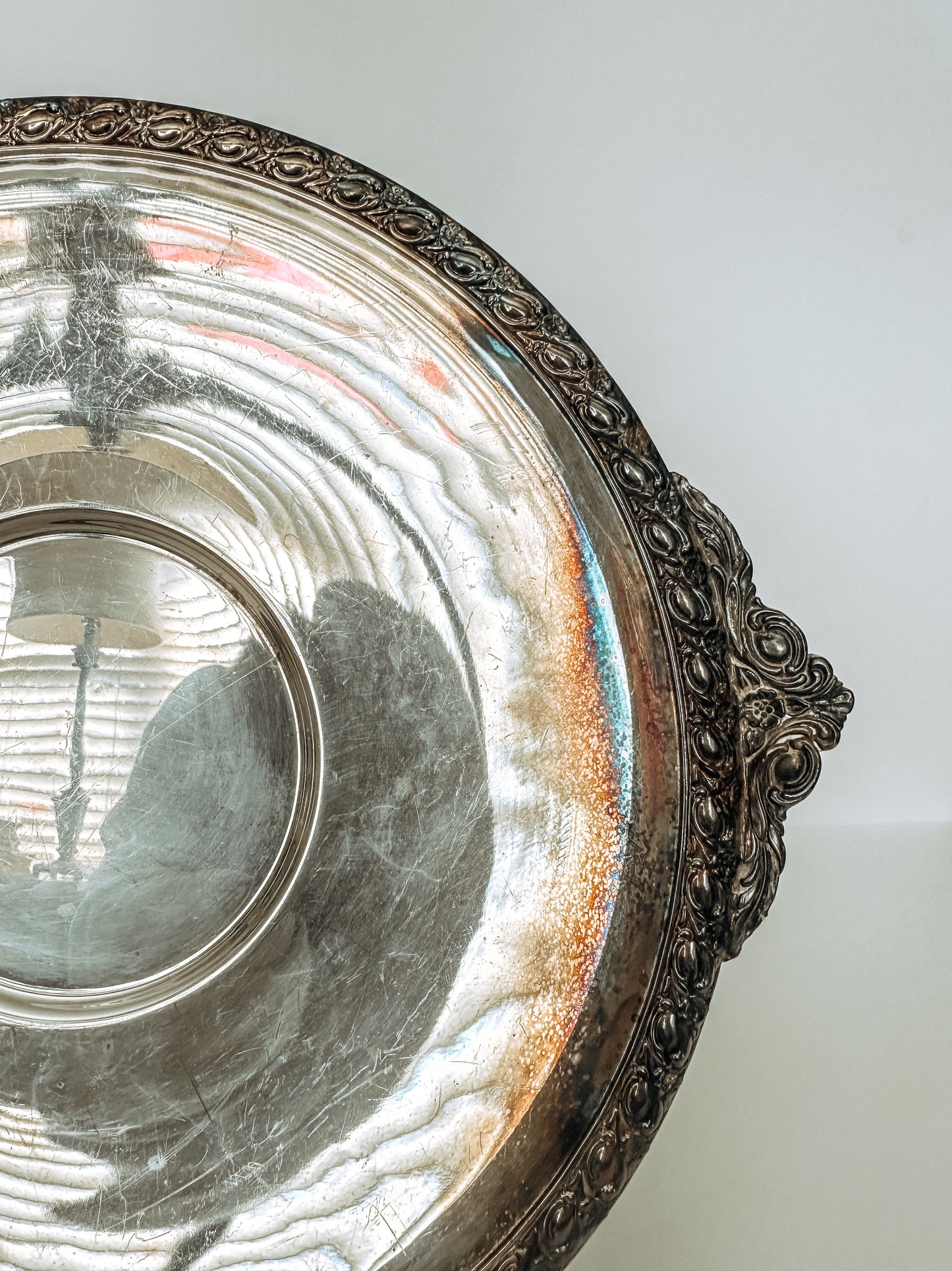 Vintage Silver Tray