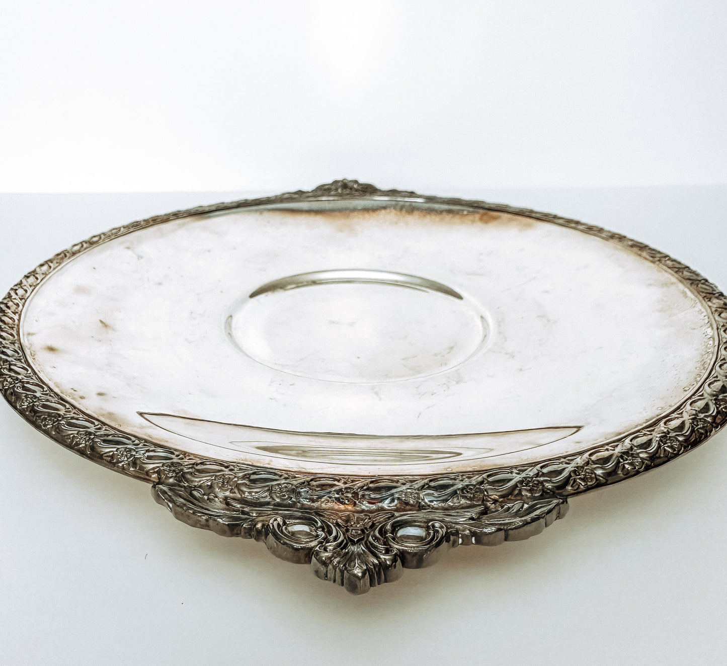 Vintage Silver Tray