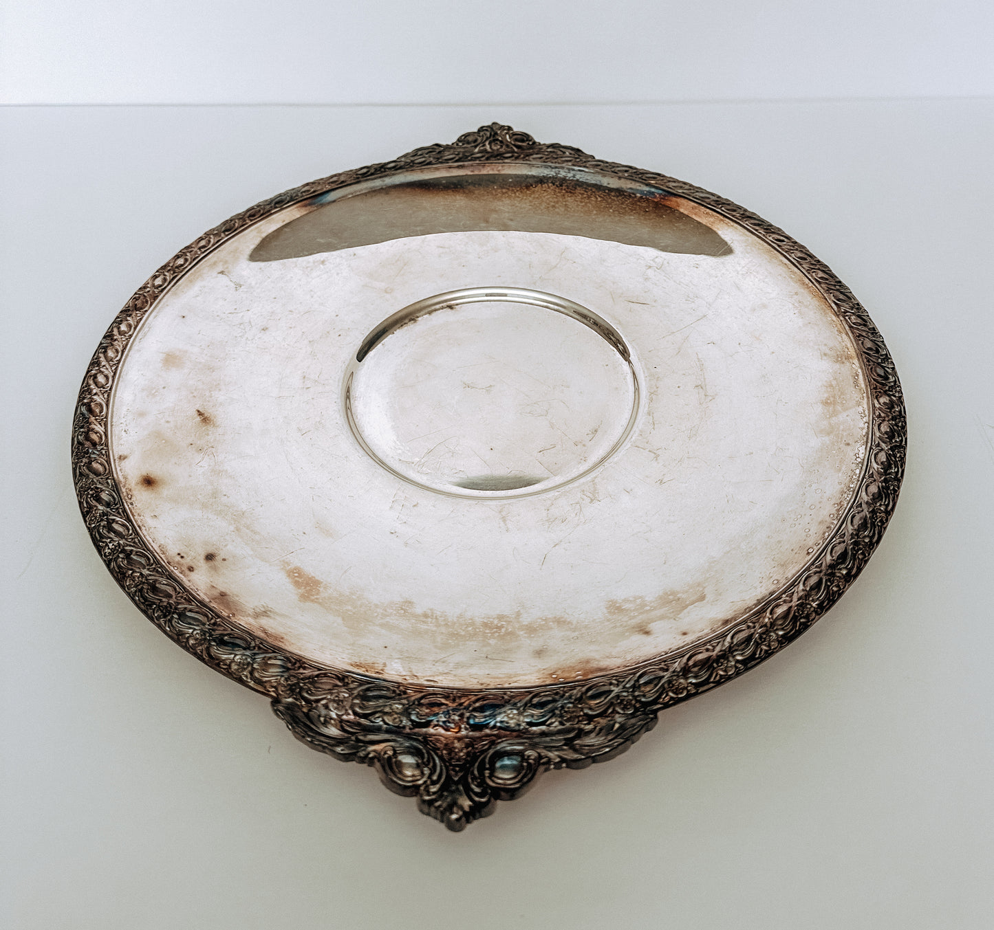 Vintage Silver Tray