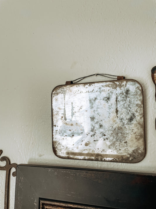 Vintage Pontiac Mirror