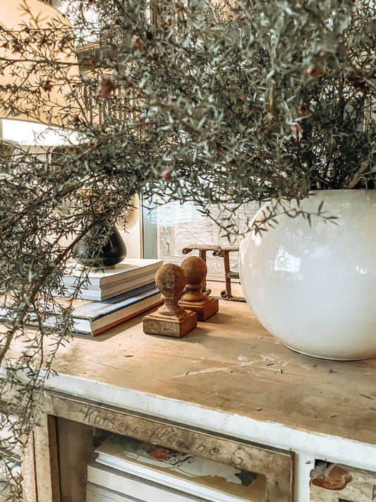 Round Ceramic Vase
