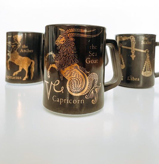 Vintage Zodiac Mug Capricorn