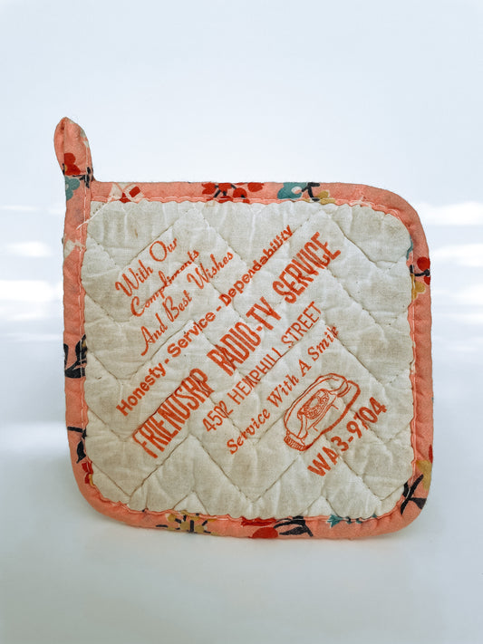 Vintage Pot Holder