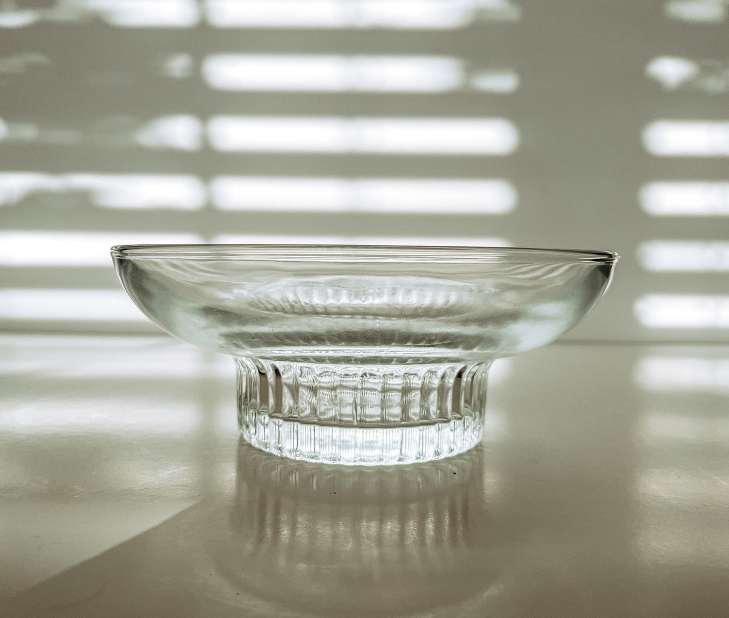 Retro Glass Trinket Dish