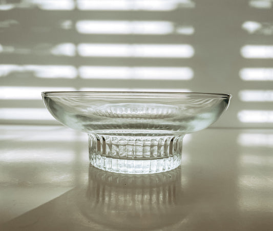 Retro Glass Trinket Dish
