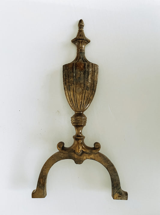 Vintage Solid Brass Decorative Wall Piece