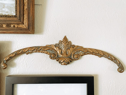 Brass Scrolly DooDad
