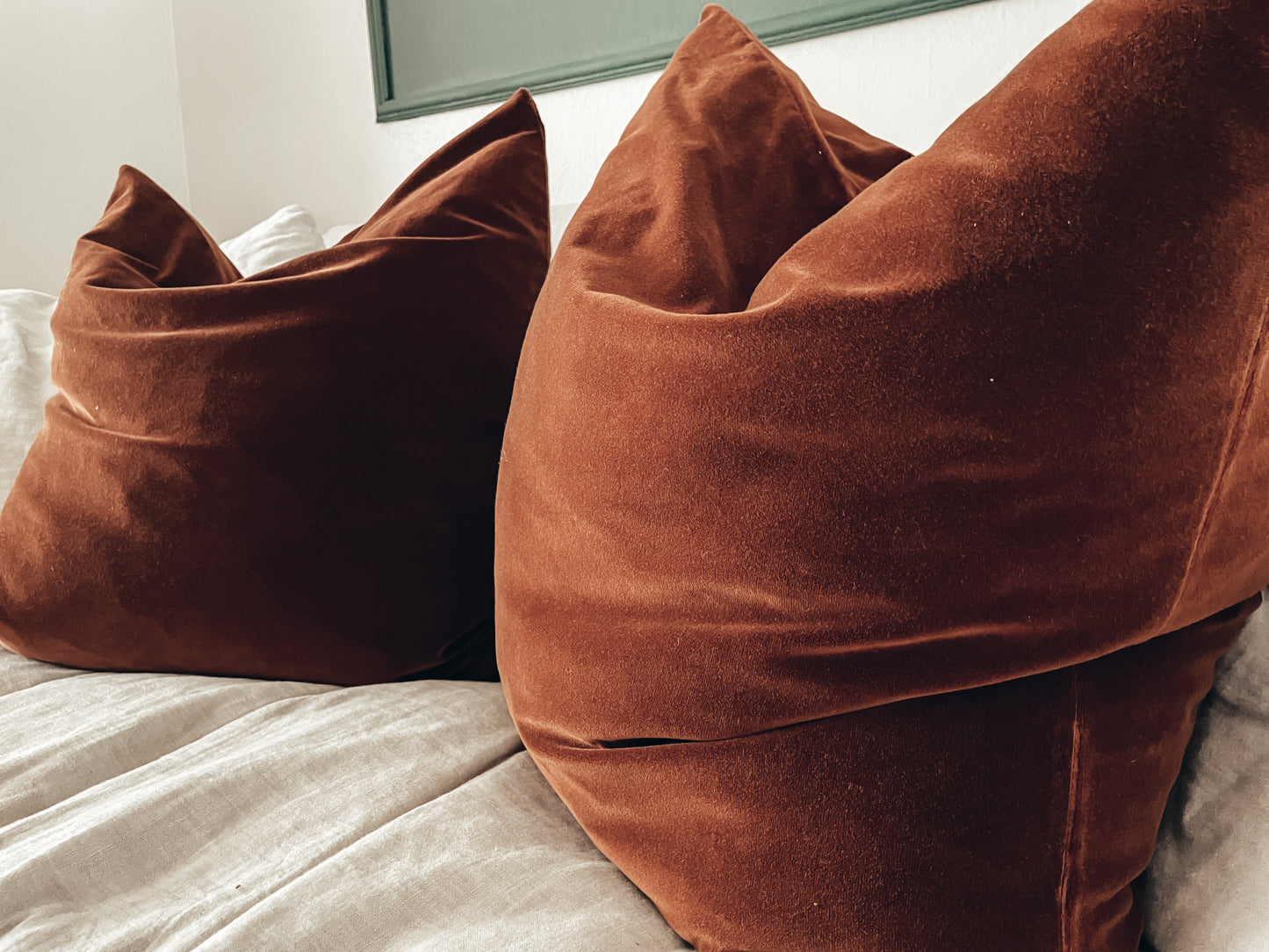 One of a Kind-Ish Pillow Cover, Velvet Brown
