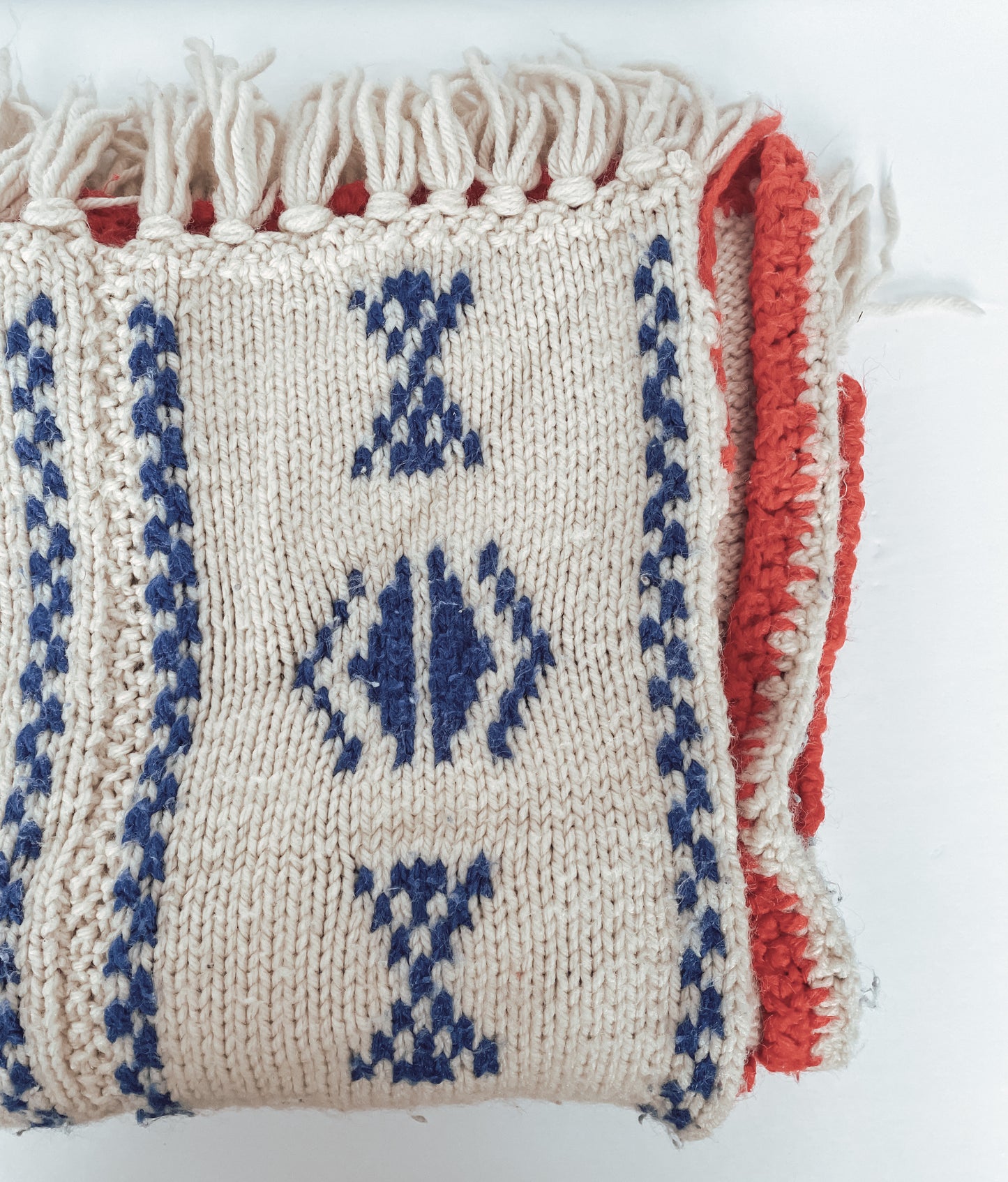 Vintage Knit Blanket