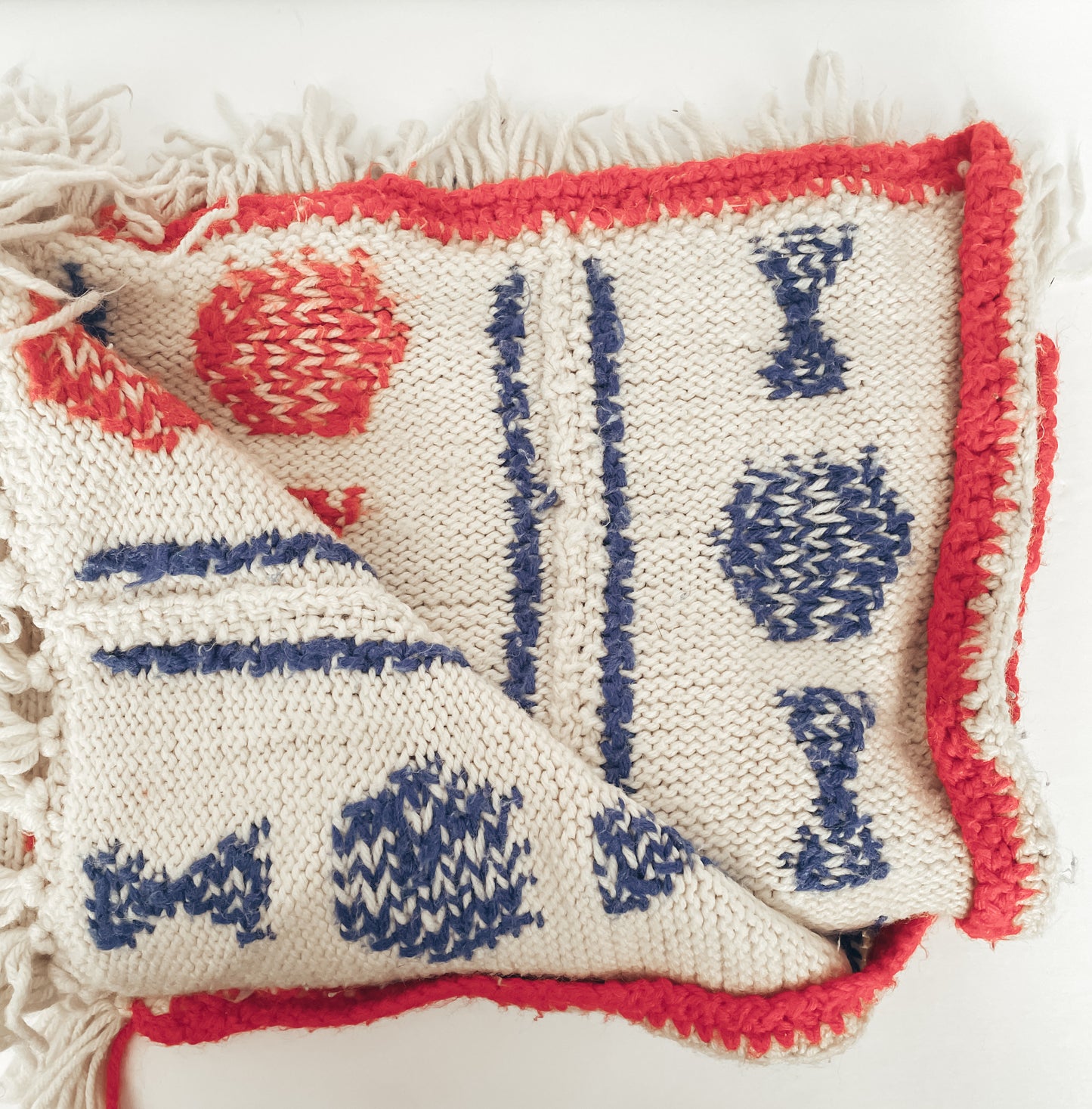 Vintage Knit Blanket